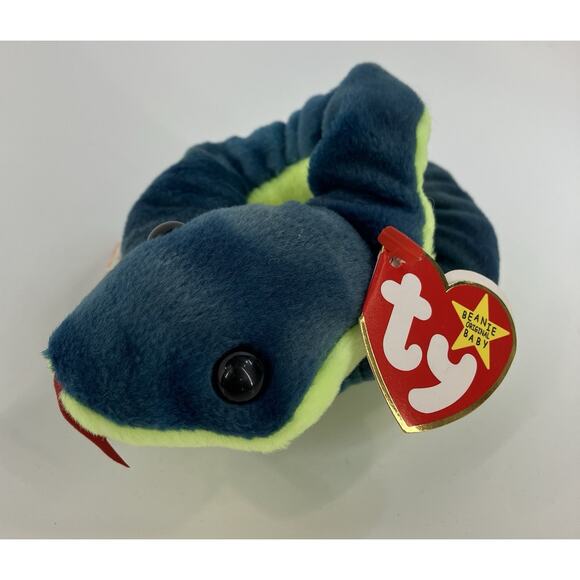 Ty Beanie Babies Hissy Snake 1997 - Picture 2 of 8